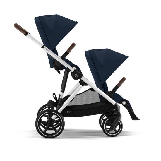 Коляска прогулянкова для двійні Cybex Gazelle S SLV Ocean Blue Коляска прогулянкова для двійні Cybex Gazelle S SLV Ocean Blue