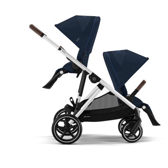 Коляска прогулянкова для двійні Cybex Gazelle S SLV Ocean Blue Коляска прогулянкова для двійні Cybex Gazelle S SLV Ocean Blue