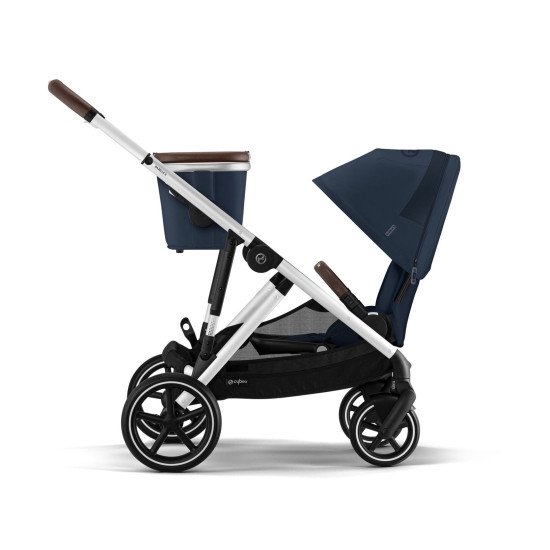 Коляска прогулянкова для двійні Cybex Gazelle S SLV Ocean Blue Коляска прогулянкова для двійні Cybex Gazelle S SLV Ocean Blue