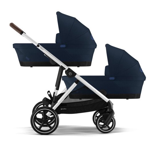 Коляска універсальна для двійні 2 в 1 Cybex Gazelle S SLV Ocean Blue Коляска універсальна для двійні 2 в 1 Cybex Gazelle S SLV Ocean Blue