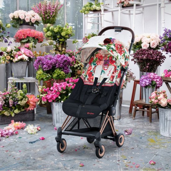 Коляска прогулочная Cybex Coya Spring Blossom Light