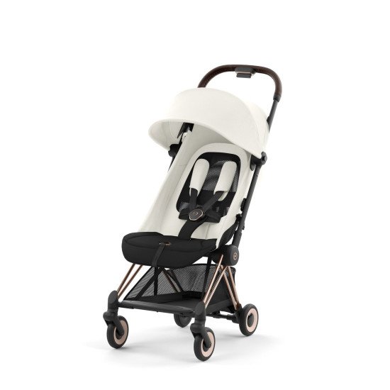 Коляска прогулочная Cybex Coya Off White Rosegold