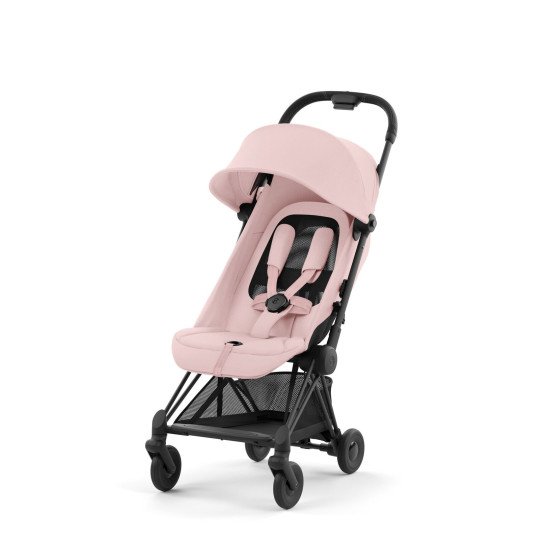 Коляска прогулянкова Cybex Coya Peach Pink Matt Black Коляска прогулянкова Cybex Coya Peach Pink Matt Black