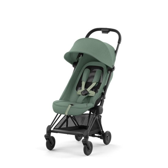 Коляска прогулочная Cybex Coya Leaf Green Matt Black 