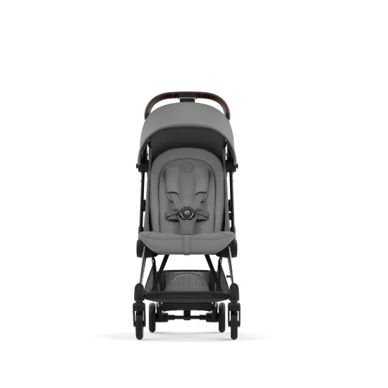 Коляска прогулочная Cybex Coya Mirage Grey Chrome Dark Brown 
