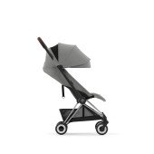 Коляска прогулочная Cybex Coya Mirage Grey Chrome Dark Brown Коляска прогулочная Cybex Coya Mirage Grey Chrome Dark Brown
