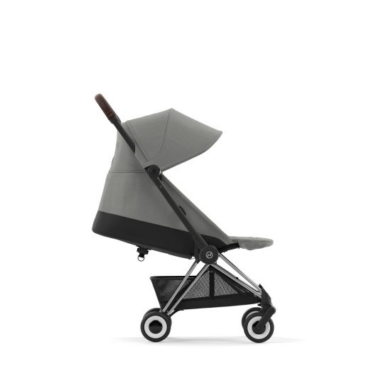 Коляска прогулочная Cybex Coya Mirage Grey Chrome Dark Brown Коляска прогулочная Cybex Coya Mirage Grey Chrome Dark Brown