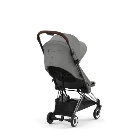 Коляска прогулочная Cybex Coya Mirage Grey Chrome Dark Brown Коляска прогулочная Cybex Coya Mirage Grey Chrome Dark Brown