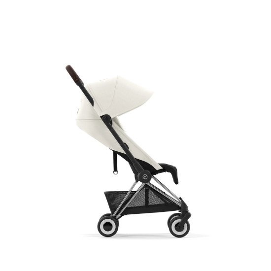 Коляска прогулочная Cybex Coya Off White Chrome Dark Brown 