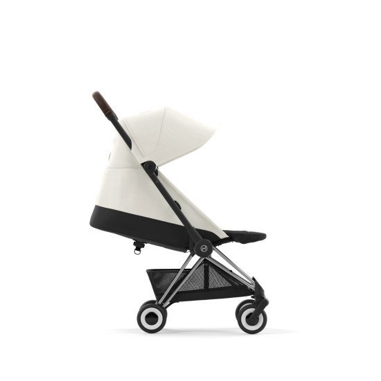 Коляска прогулочная Cybex Coya Off White Chrome Dark Brown 