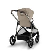Коляска универсальная для двойни 2 в 1 Cybex Gazelle S TPE Almond Beige