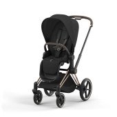 Чохол тканинний для прогулянкового блоку Cybex Priam Sepia Black Чохол тканинний для прогулянкового блоку Cybex Priam Sepia Black