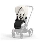 Чехол тканевый для прогулочного блока Cybex Priam Off White	