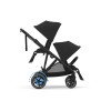 Коляска прогулочная для двойни Cybex eGazelle S BLK Moon Black