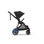 Коляска прогулочная для двойни Cybex eGazelle S BLK Moon Black