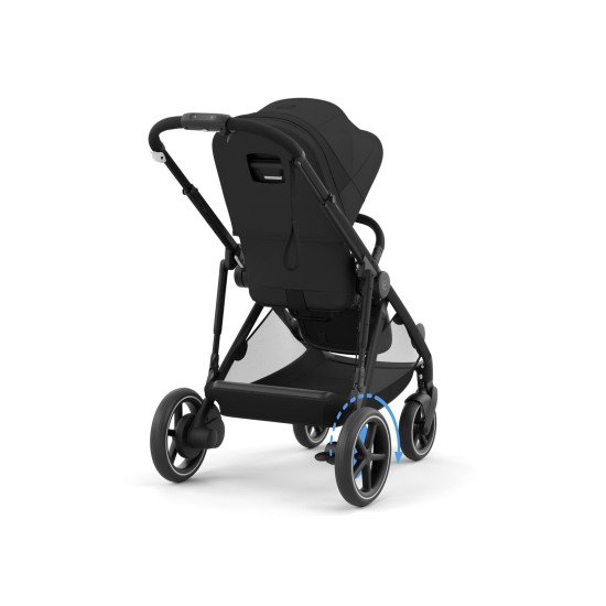 Коляска прогулочная для двойни Cybex eGazelle S BLK Moon Black