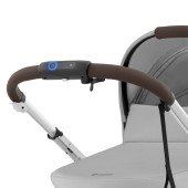 Коляска прогулочная для двойни Cybex eGazelle S SLV Stone Grey