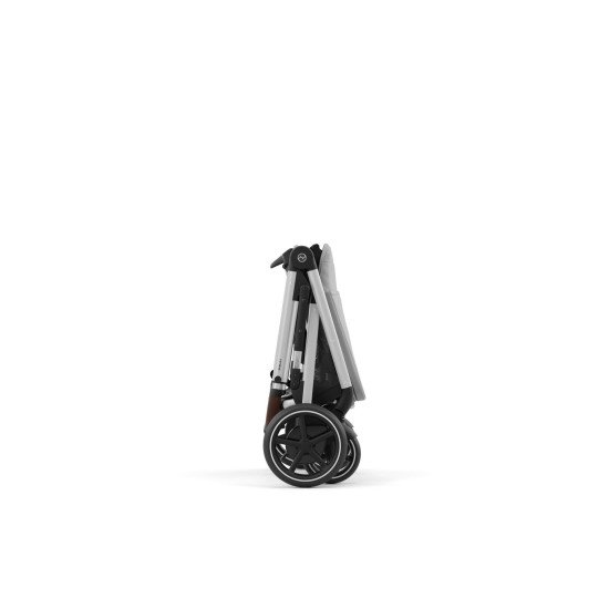 Коляска прогулочная для двойни Cybex eGazelle S SLV Stone Grey