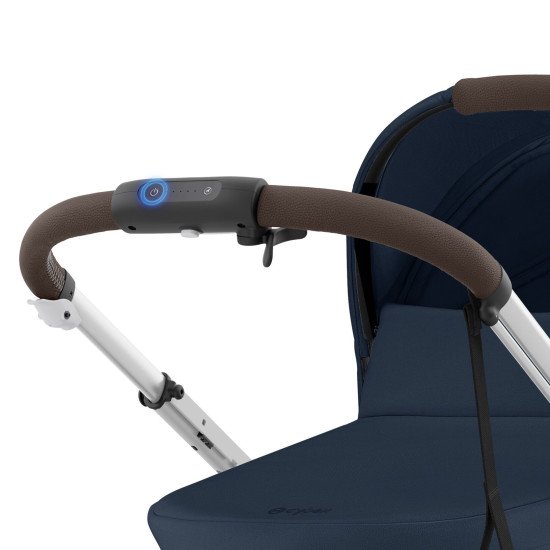 Коляска універсальна для двійні 2 в 1 Cybex eGazelle S SLV Ocean Blue Коляска універсальна для двійні 2 в 1 Cybex eGazelle S SLV Ocean Blue