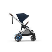 Коляска прогулянкова для двійні Cybex eGazelle S SLV Ocean Blue