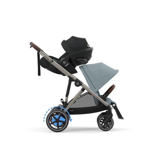 Коляска прогулянкова Cybex eGazelle S TPE Stormy Blue Коляска прогулянкова Cybex eGazelle S TPE Stormy Blue