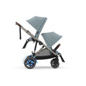 Коляска универсальная для двойни 2 в 1 Cybex eGazelle S TPE Stormy Blue Коляска универсальная для двойни 2 в 1 Cybex eGazelle S TPE Stormy Blue