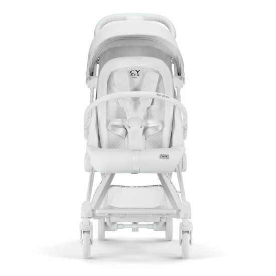 Коляска прогулочная Cybex Coya Urban Mobility White (с бампером и дождевиком)