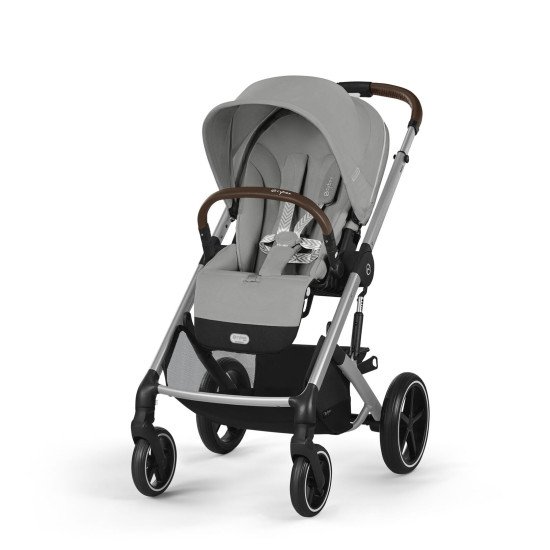 Коляска універсальна 2 в 1 Cybex Balios S Lux SLV Stone Grey