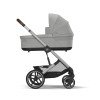 Коляска универсальная 2 в 1 Cybex Balios S Lux SLV Stone Grey