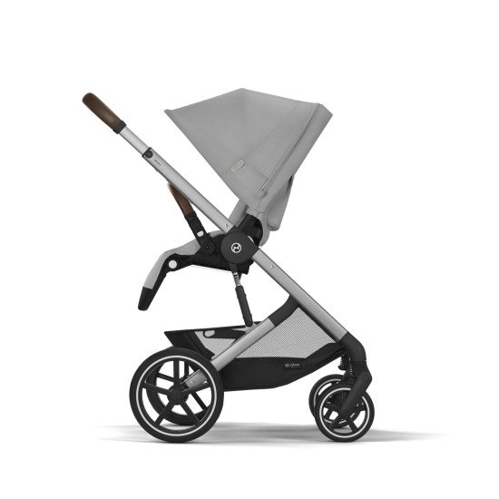 Коляска універсальна 2 в 1 Cybex Balios S Lux SLV Stone Grey
