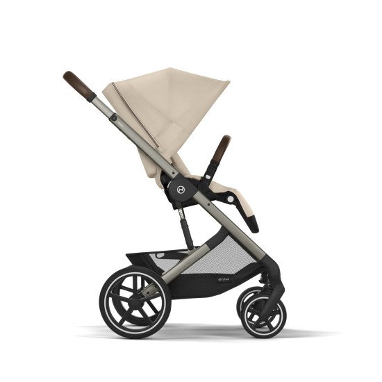 Коляска прогулочная Cybex Balios S Lux TPE Almond Beige Коляска прогулочная Cybex Balios S Lux TPE Almond Beige