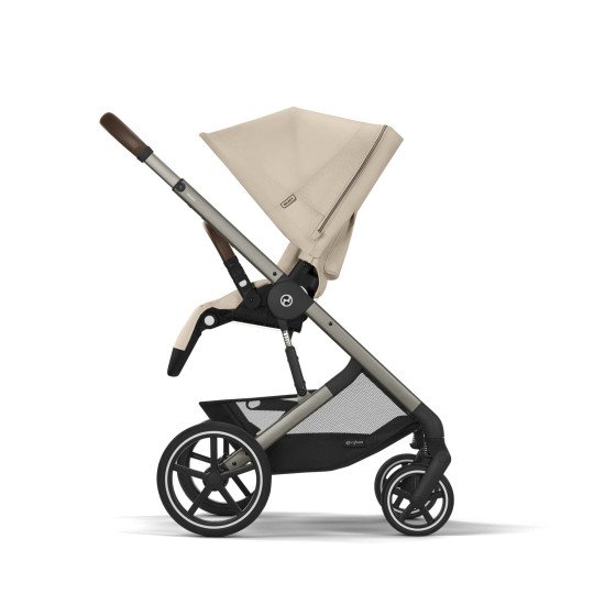 Коляска прогулочная Cybex Balios S Lux TPE Almond Beige Коляска прогулочная Cybex Balios S Lux TPE Almond Beige