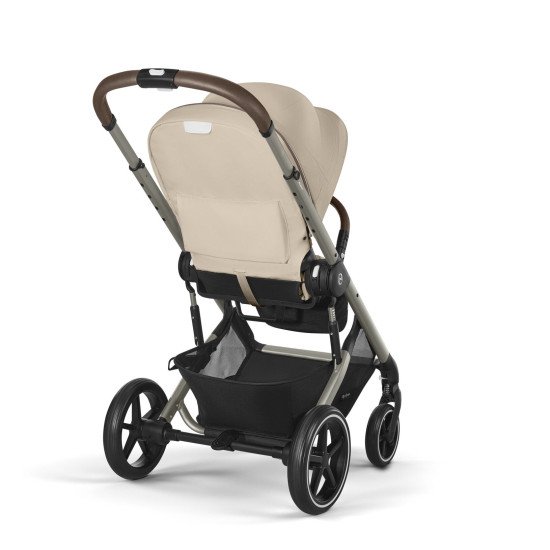 Коляска прогулочная Cybex Balios S Lux TPE Almond Beige Коляска прогулочная Cybex Balios S Lux TPE Almond Beige
