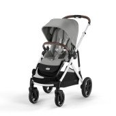Коляска прогулочная для двойни Cybex Gazelle S SLV Stone Grey Коляска прогулочная для двойни Cybex Gazelle S SLV Stone Grey