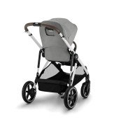 Коляска прогулочная для двойни Cybex Gazelle S SLV Stone Grey Коляска прогулочная для двойни Cybex Gazelle S SLV Stone Grey