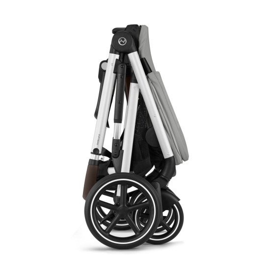 Коляска прогулочная для двойни Cybex Gazelle S SLV Stone Grey Коляска прогулочная для двойни Cybex Gazelle S SLV Stone Grey