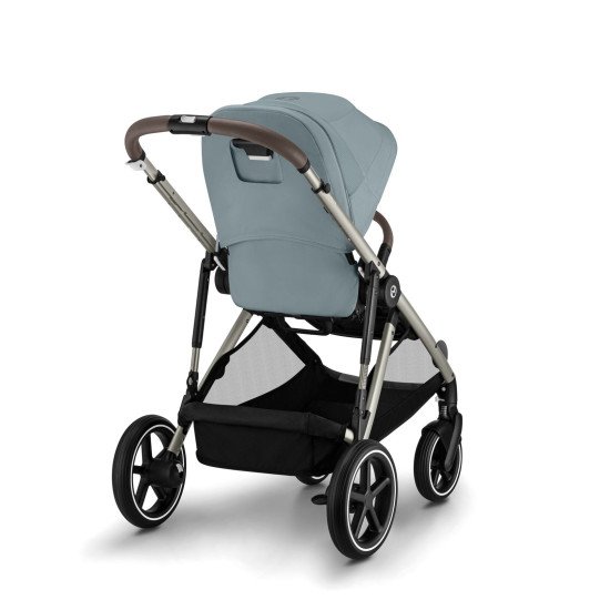 Коляска прогулочная для двойни Cybex Gazelle S TPE Stormy Blue
