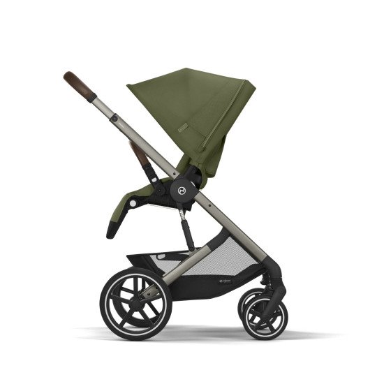 Коляска прогулочная Cybex Balios S Lux TPE Moss Green Коляска прогулочная Cybex Balios S Lux TPE Moss Green