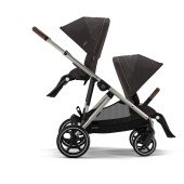 Коляска прогулочная для двойни Cybex Gazelle S TPE Chocolate Brown