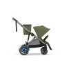 Коляска прогулянкова Cybex eGazelle S TPE Moss Green