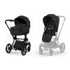 Коляска универсальная 2 в 1 Cybex Priam Style BLK Sepia Black