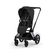 Коляска універсальна 2 в 1 Cybex ePriam Style BLK Sepia Black