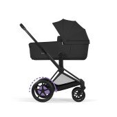Коляска універсальна 2 в 1 Cybex ePriam Style BLK Sepia Black