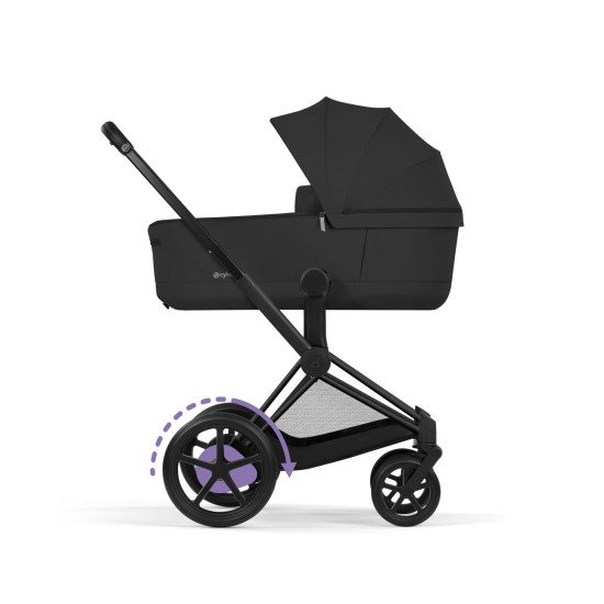 Коляска універсальна 2 в 1 Cybex ePriam Style BLK Sepia Black