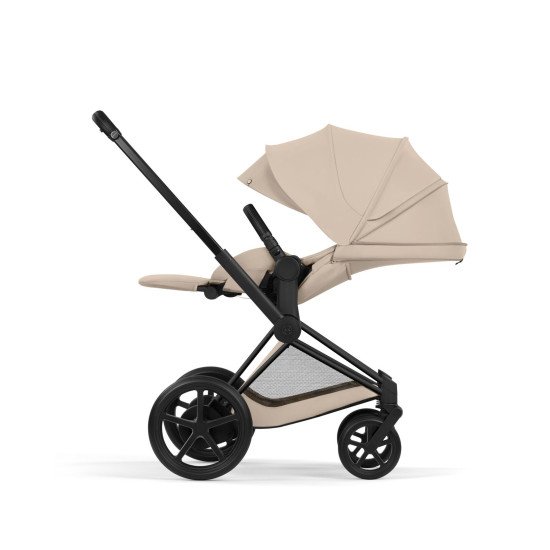 Коляска універсальна 2 в 1 Cybex ePriam Style BLK Cozy Beige Коляска універсальна 2 в 1 Cybex ePriam Style BLK Cozy Beige