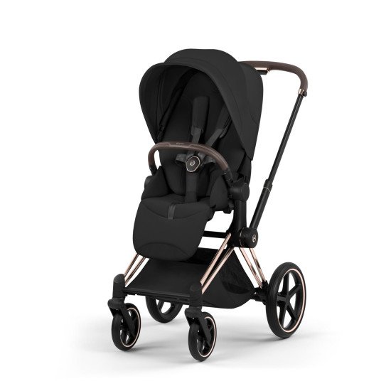 Чохол тканинний для прогулянкового блоку Cybex Priam Style Sepia Black