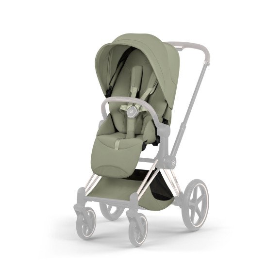 Чохол тканинний для прогулянкового блоку Cybex Priam Style Sage Green Чохол тканинний для прогулянкового блоку Cybex Priam Style Sage Green