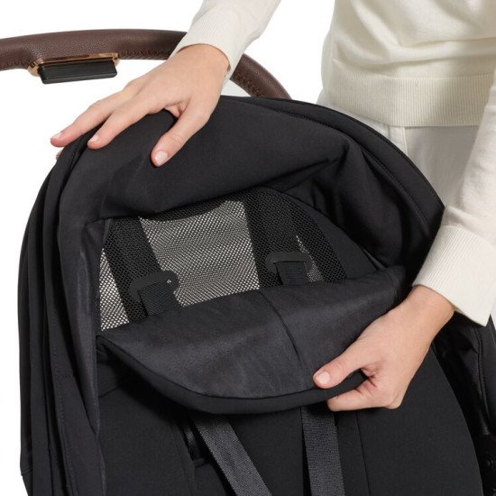Чехол тканевый для прогулочного блока Cybex Mios Style Sepia Black Чехол тканевый для прогулочного блока Cybex Mios Style Sepia Black