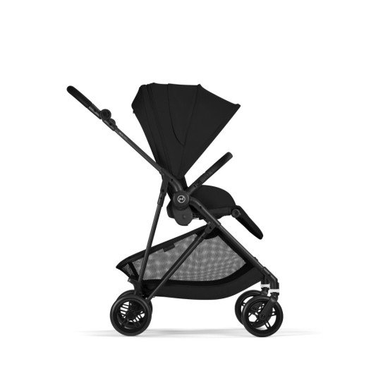 Коляска прогулочная Cybex Melio Carbon Magic Black Коляска прогулочная Cybex Melio Carbon Magic Black