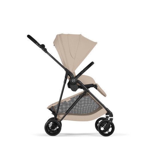 Коляска прогулочная Cybex Melio Carbon Almond Beige